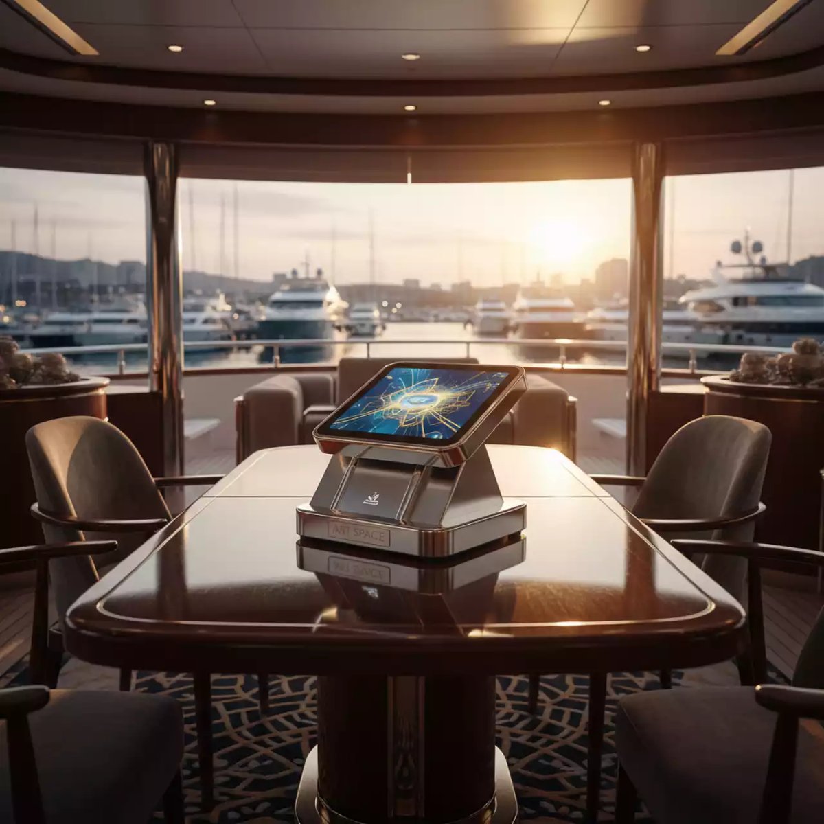 Аренда Система голосования VOTUM 16L на VIP-яхте (Имеретинский порт) — ART SPACE