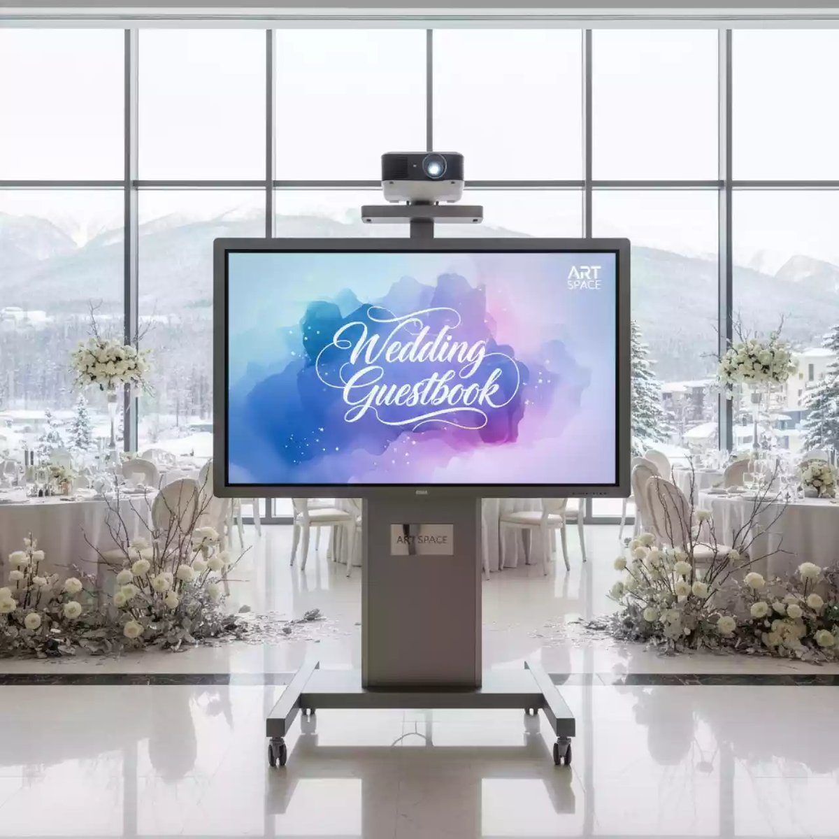 Аренда Система интерактивная SMART Board SBM680iv5 в Grand Karat Sochi — ART SPACE