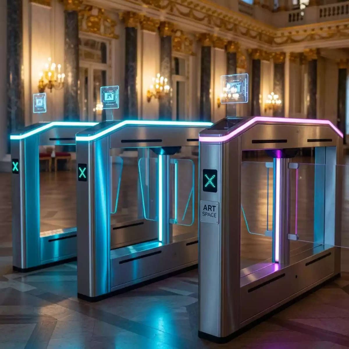 Аренда Система контроля доступа для входной группы в усадьбе Голицына — ART SPACE