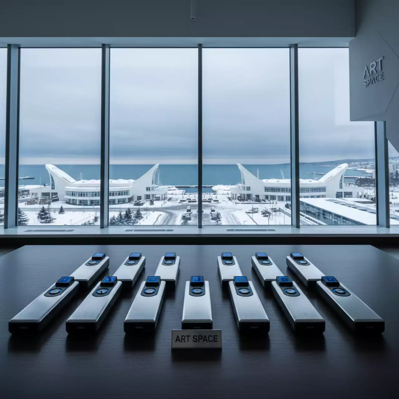 Аренда Система контроля и мониторинга качества знаний PROClass 13 пультов со съемными чипами базовое ПО на территории Морпорта Сочи — ART SPACE