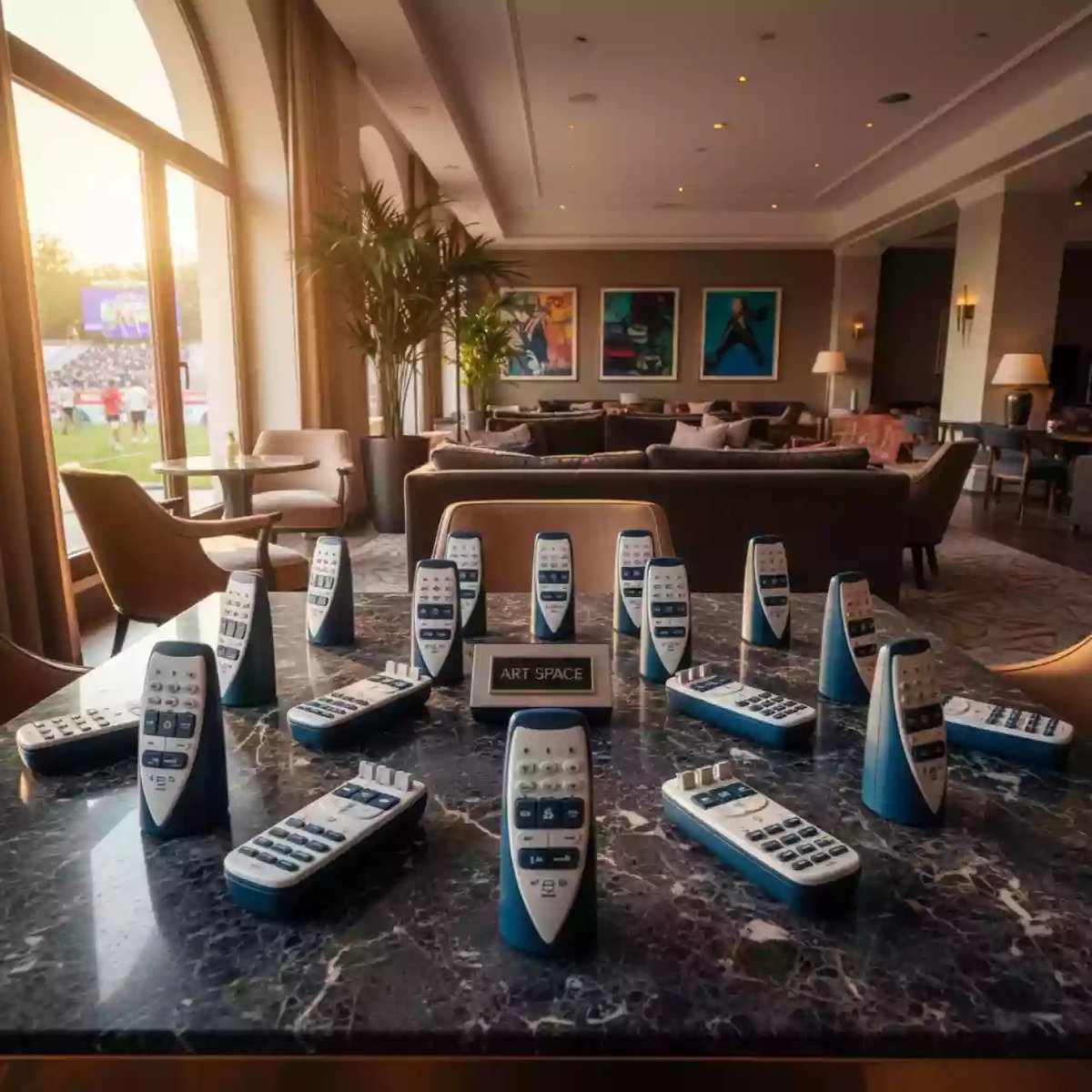 Аренда Система контроля качества PROClass 13 пультов 25 съемных чипов базовое ПО в Mövenpick Hotel — ART SPACE