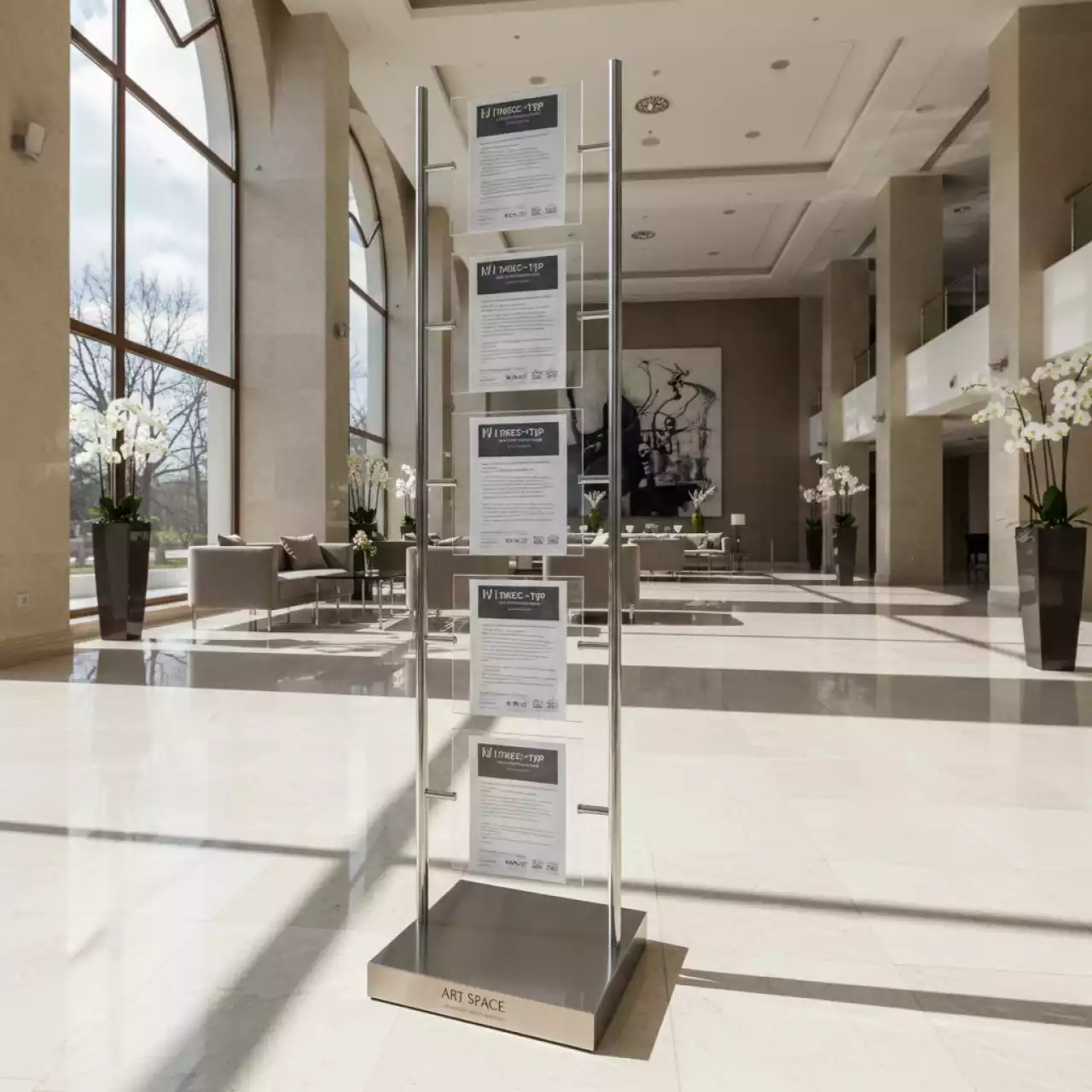 Аренда Система напольная перекидная А4 в гранд-отеле «Жемчужина» — ART SPACE