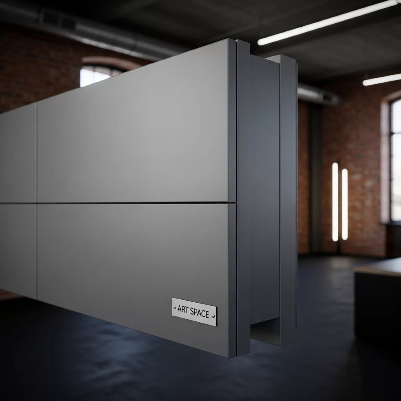 Аренда Система настенная ProMega Office A4 серая в Поляна 1389 Отель и Спа — ART SPACE