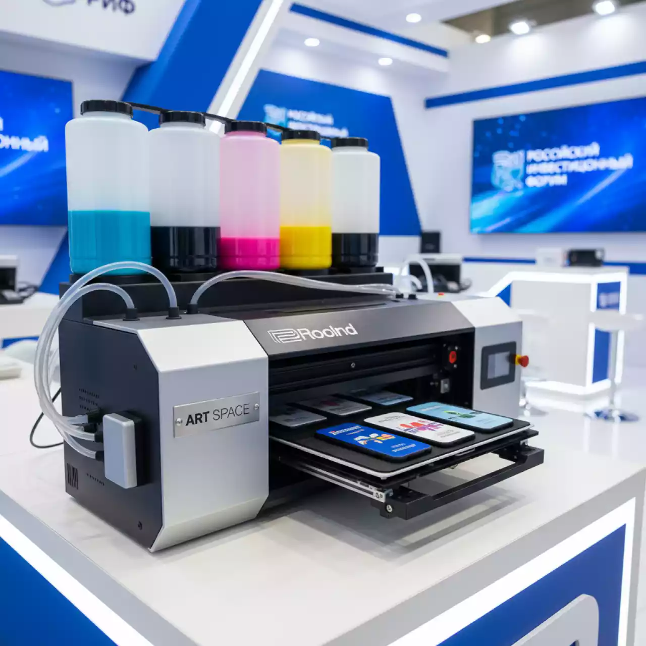 Аренда Система непрерывной подачи чернил СНПЧ для Roland Lef 2 200 300 LEJ640 в Delta Sirius — ART SPACE