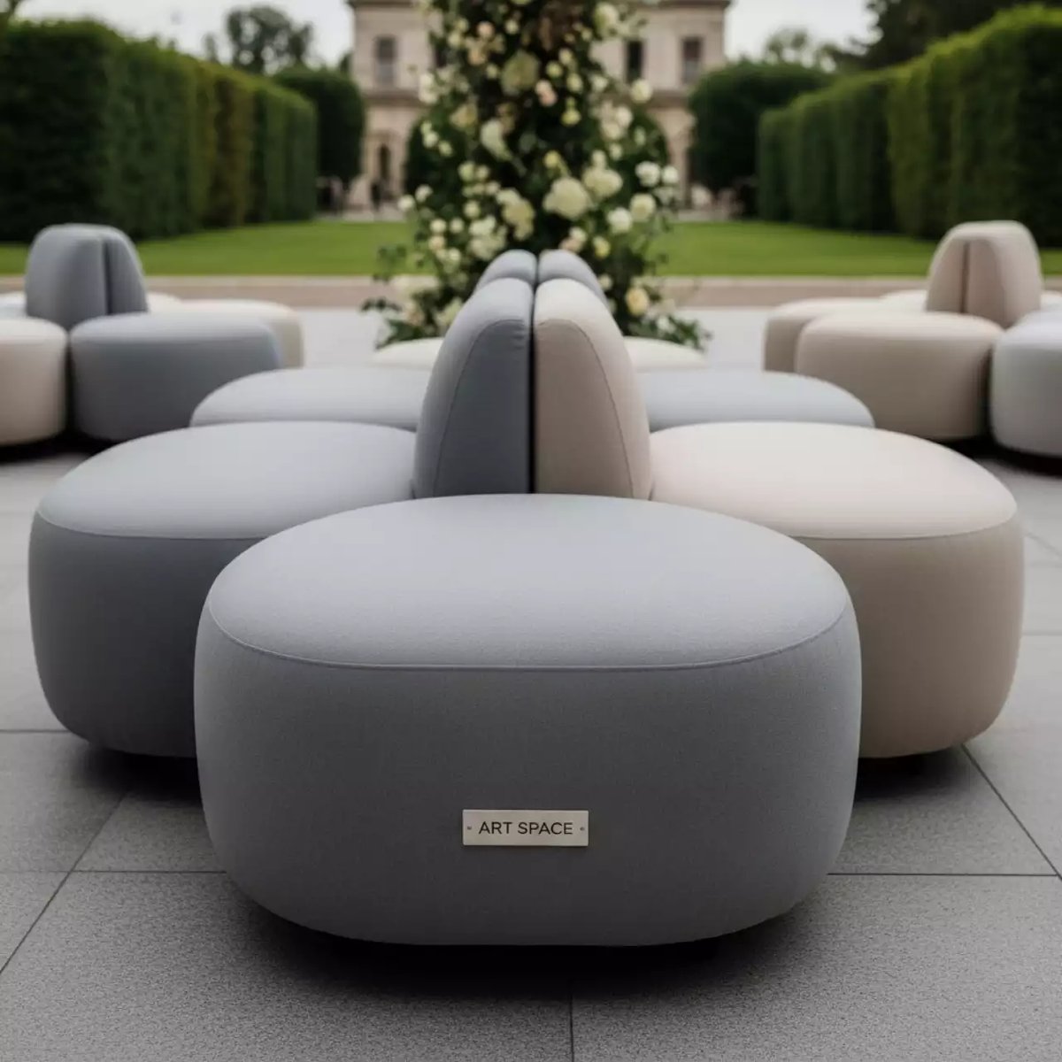 Аренда Система Plural Soft с шестью сиденьями в усадьбе Голицына — ART SPACE