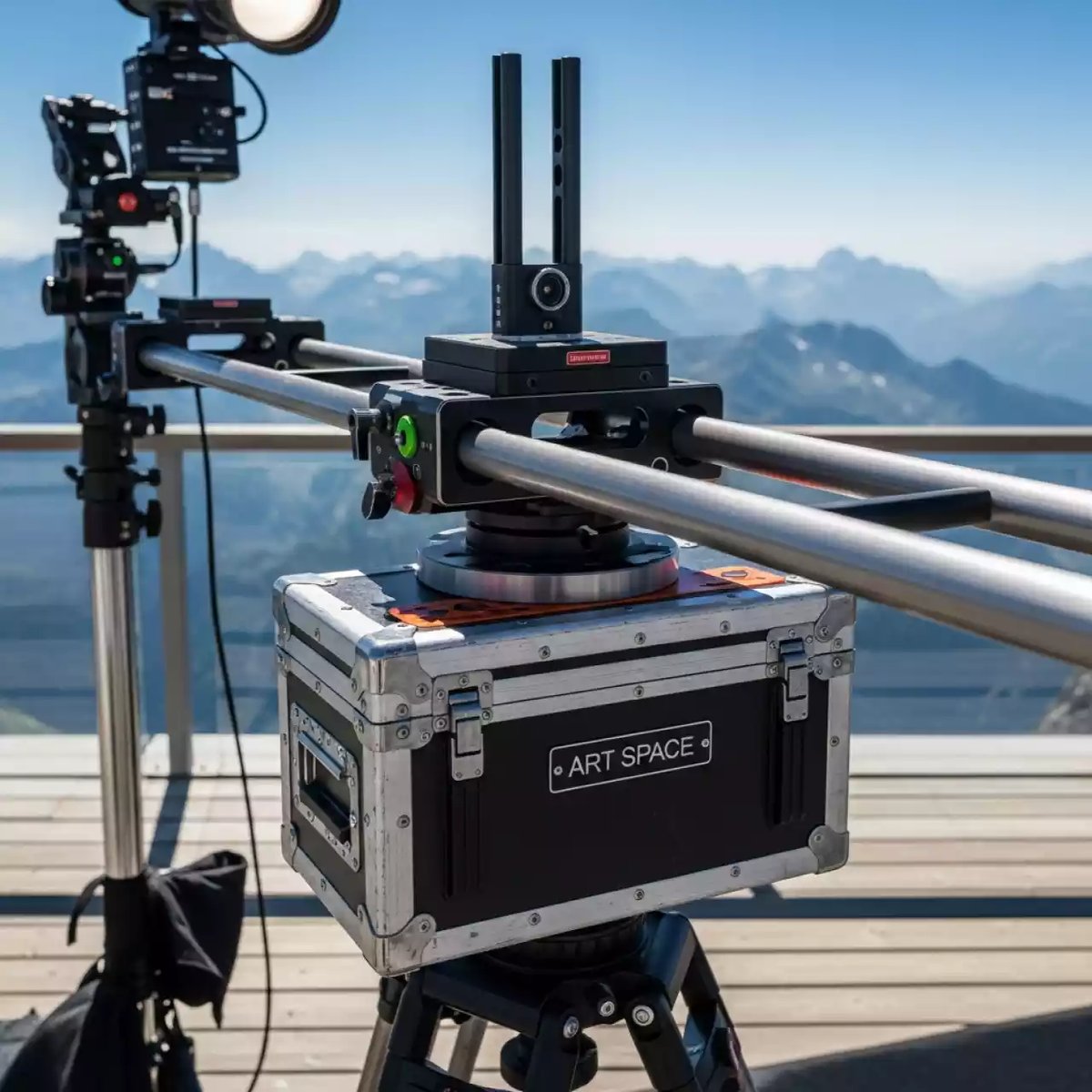 Аренда Система рельсовая PolyGlide Slide МОНО 10 для ЖК и ИД 65 75 КР 230 Р мел на площадке Rosa Peak (2320м) — ART SPACE