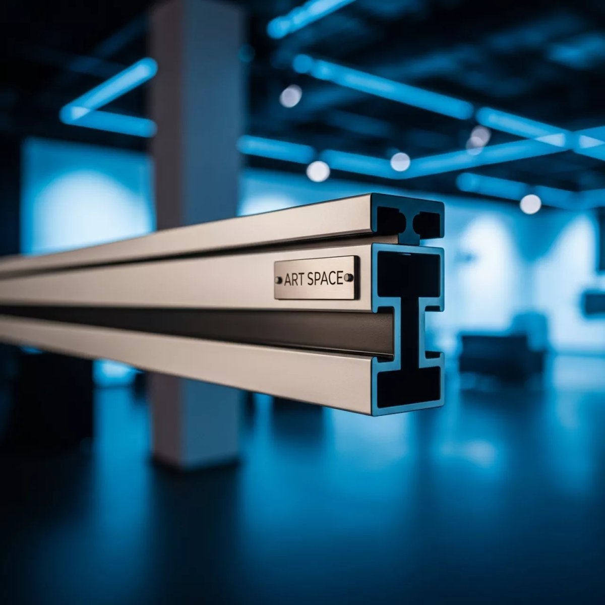 Аренда Система рельсовая PolyGlide Slide МОНО 1 для интерактивных досок 75 94" в ледовой арене «Шайба» — ART SPACE