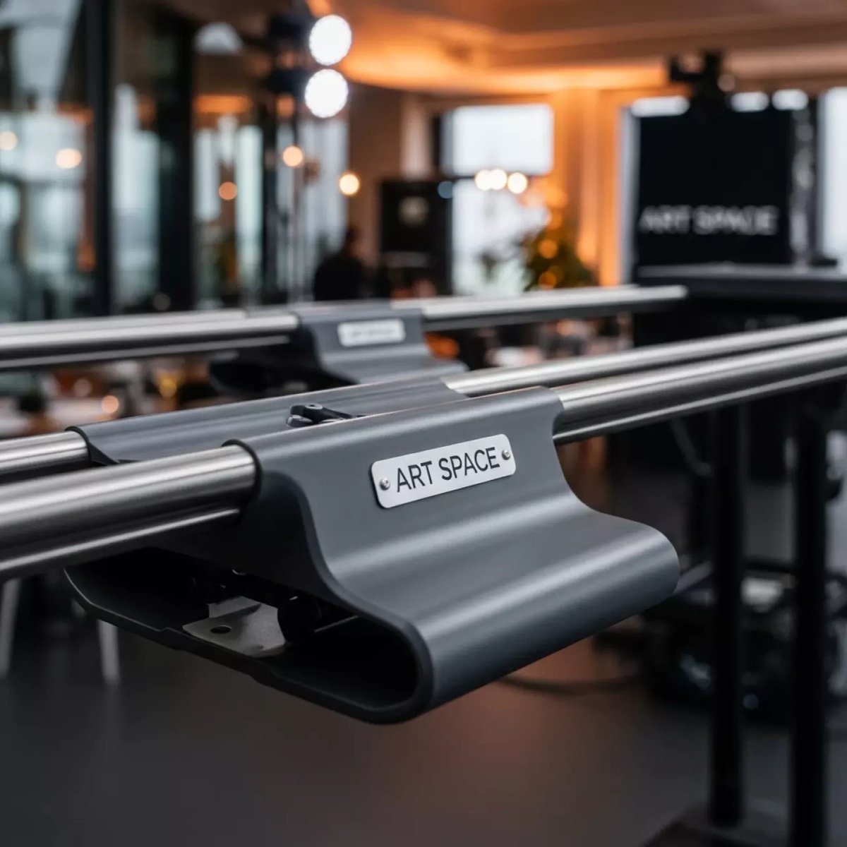 Аренда Система рельсовая PolyGlide Slide МОНО 9 для ЖК и ИД 75 94 КР 230 Р мел в ресторане «D.O.M» — ART SPACE