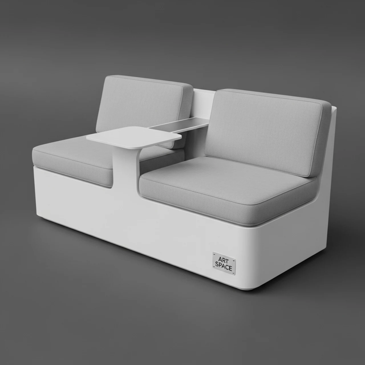 Аренда Система с двумя сиденьями и столиком Alice Bench в ресторане «La Terrazza» — ART SPACE