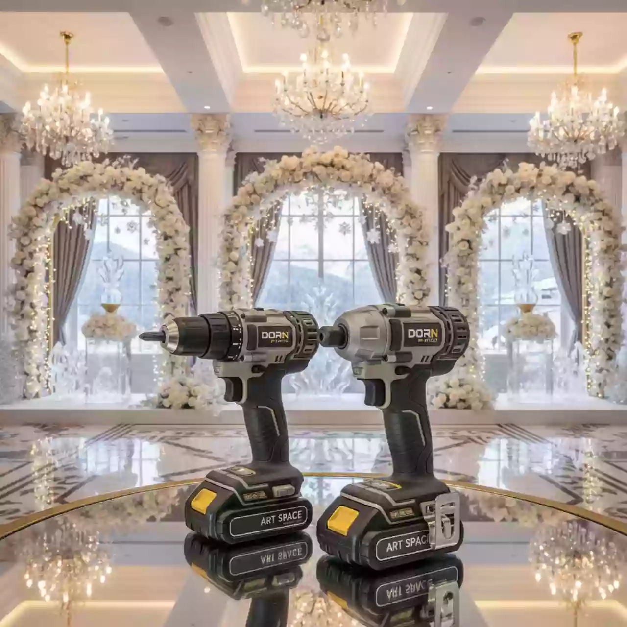 Аренда Система шуруповертов и гайковертов аккумуляторных DORN PRO 18V в Swissôtel Resort Sochi Kamelia — ART SPACE