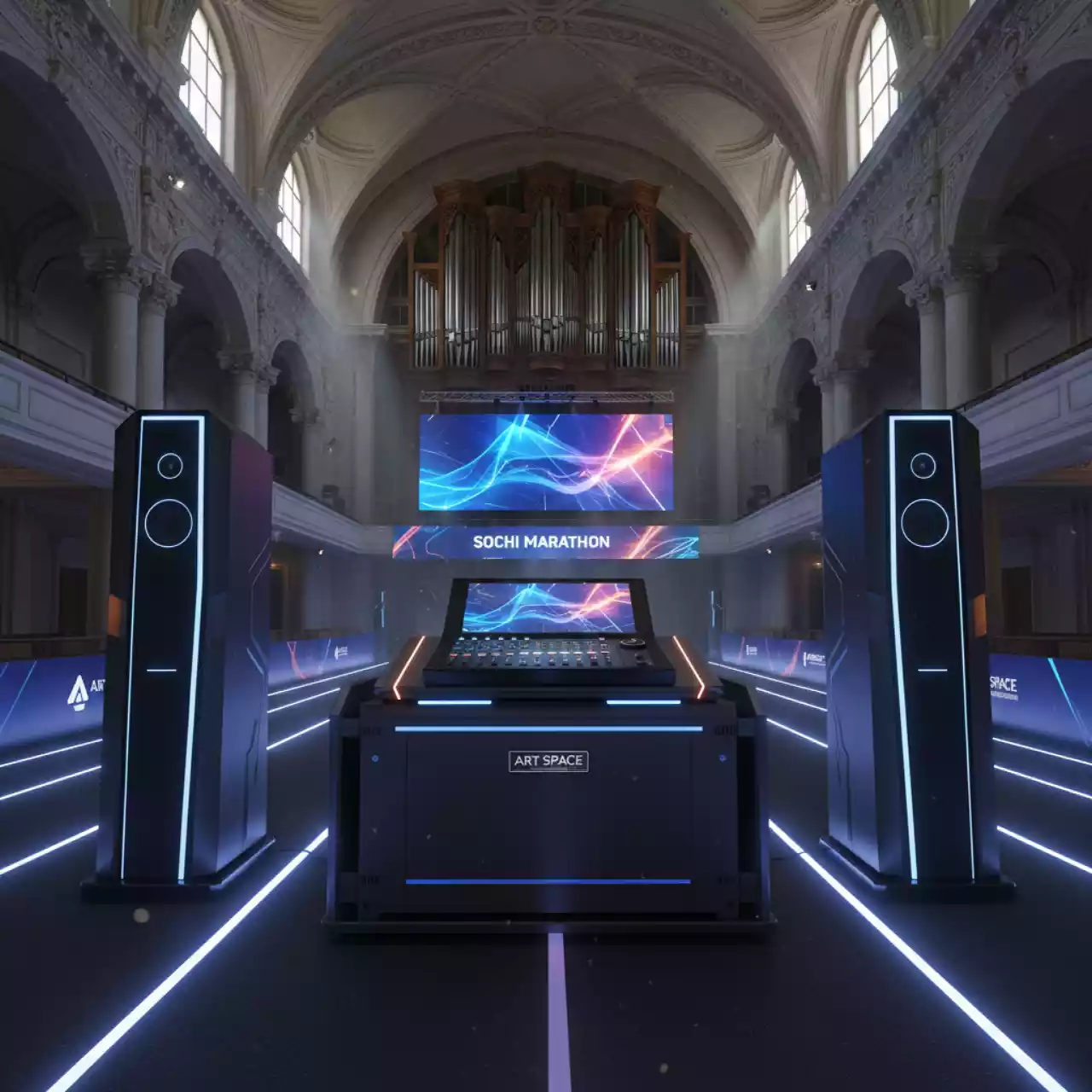 Аренда Система звукоусиления портативная Yamaha Stagepas 600BT в Зале органной и камерной музыки — ART SPACE