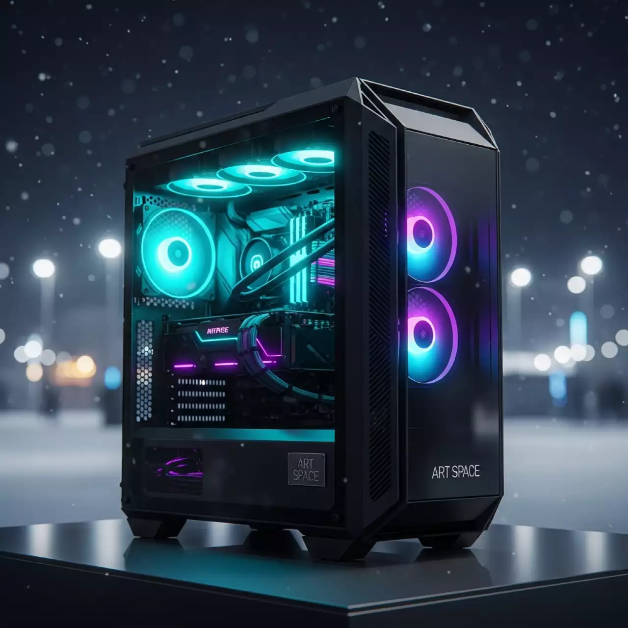 Аренда Системный блок RDW AMD на Медальной площади — ART SPACE