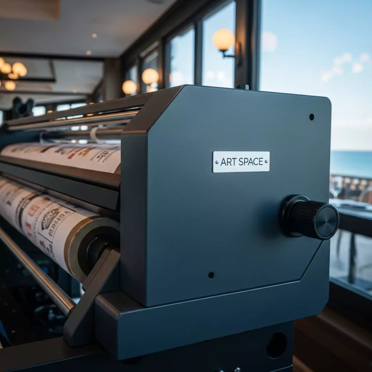 Аренда Системы печати на рулонной бумаге Xerox в ресторане «Sanremo» — ART SPACE