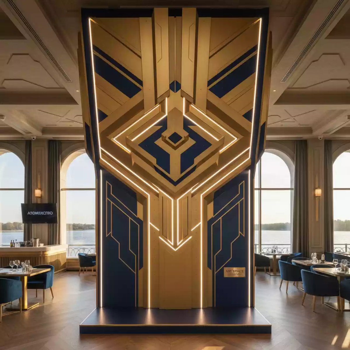 Аренда Скалодром командный Вавилон в ресторане «Voda» — ART SPACE