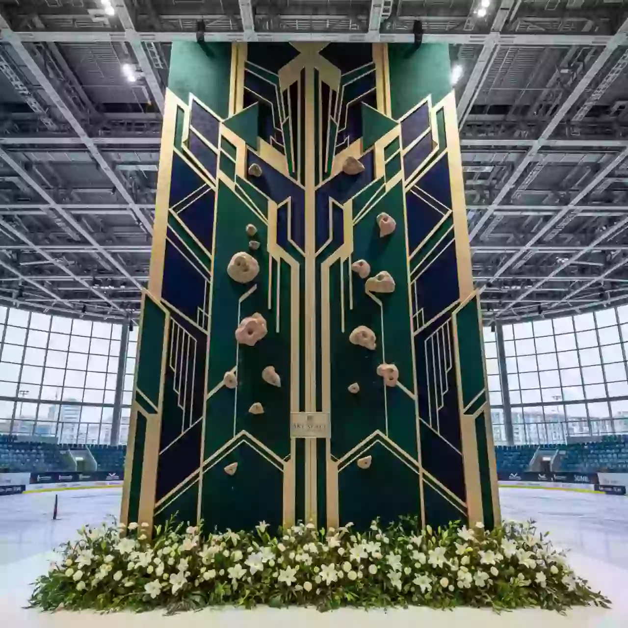 Аренда Скалодром Крепость в ледовом дворце «Большой» — ART SPACE