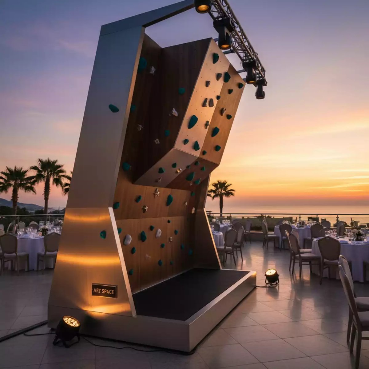 Аренда Скалодром однополосный в Grand Karat Sochi — ART SPACE