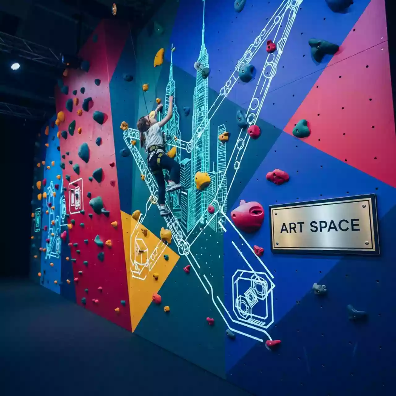 Аренда Скалодром Skala AR в зале «Чайка» (Морпорт) — ART SPACE