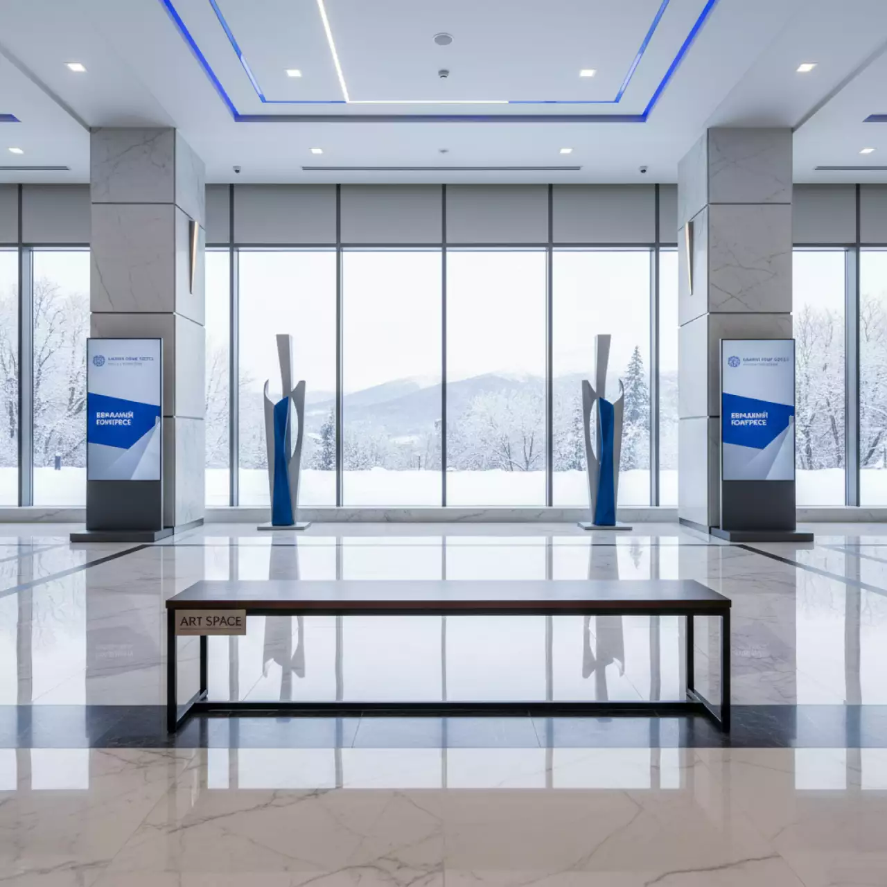 Аренда Скамья 183х25 см в Маринс Парк Отеле — ART SPACE