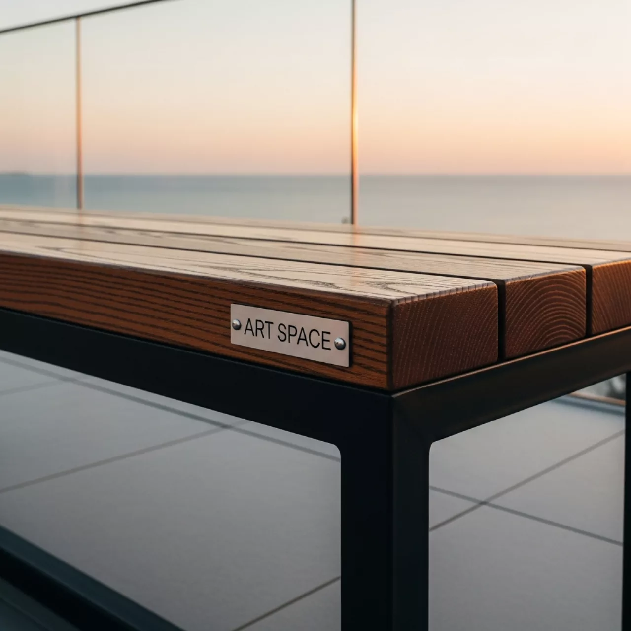 Аренда Скамья MAR BCH St003B коричневый в Imeretinskiy Hotel — ART SPACE