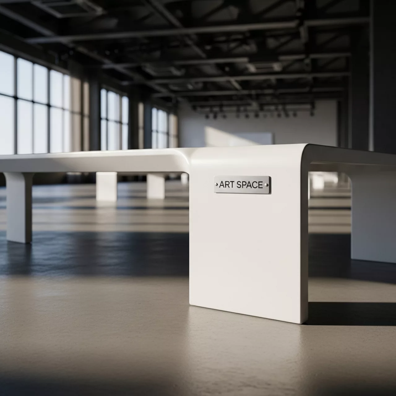 Аренда Скамья пластиковая Lava Basic в Cosmos Sochi Hotel — ART SPACE