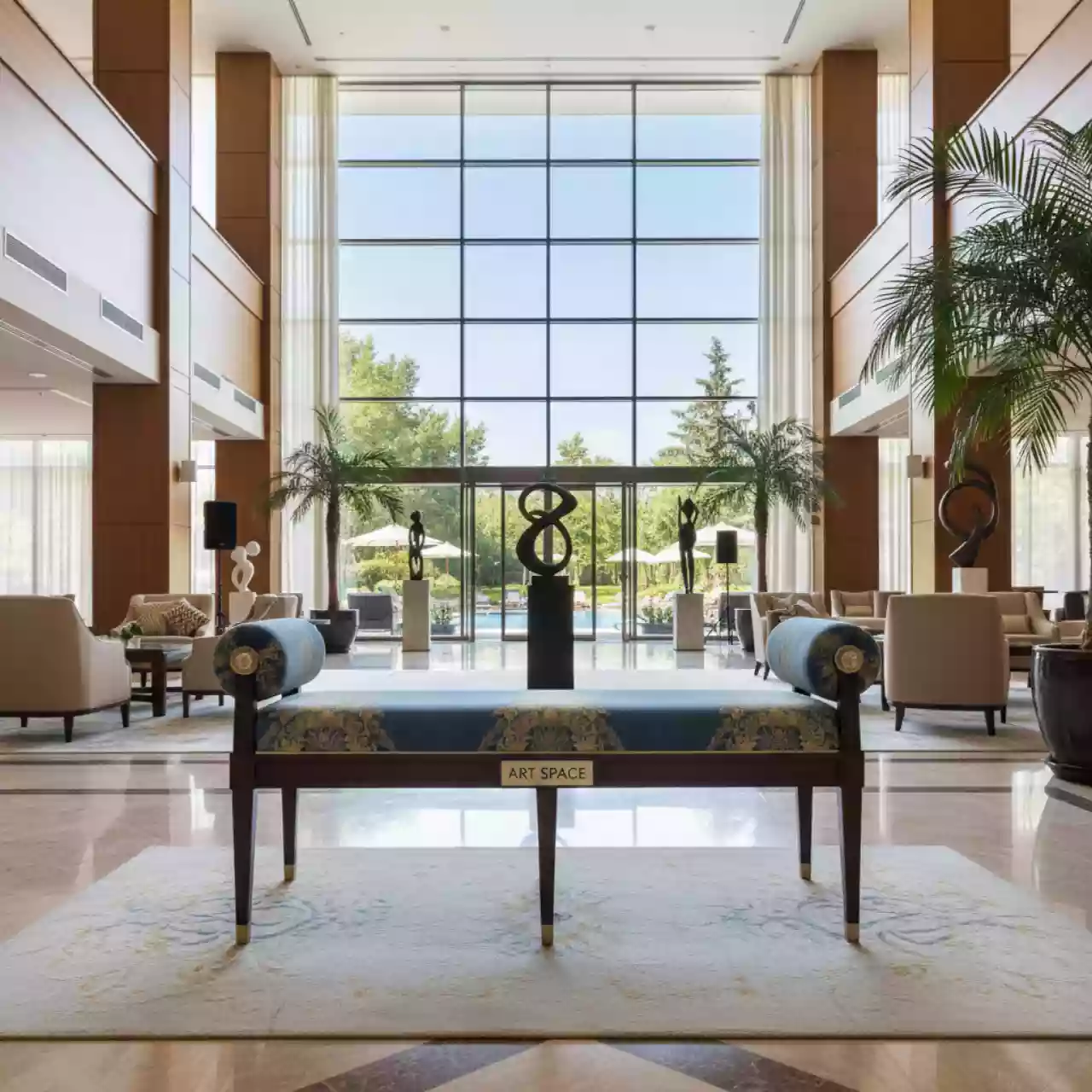 Аренда Скамейка для зала ожидания Folly в Novotel Resort — ART SPACE