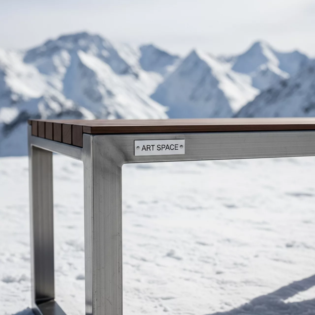 Аренда Скамейка Ester на площадке Rosa Peak (2320м) — ART SPACE