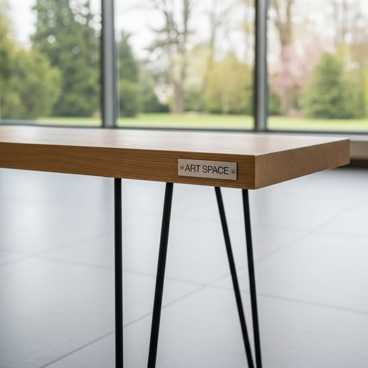 Аренда Скамейка ламинированная Arki Bench Wood в конгресс-холле отеля Жемчужина — ART SPACE