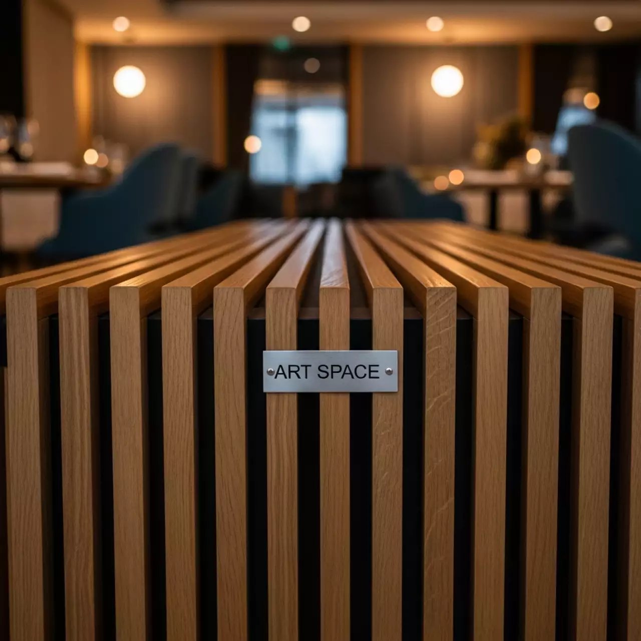 Аренда Скамейка реечная 1800х300 мм в ресторане «Баран-Рапан» — ART SPACE