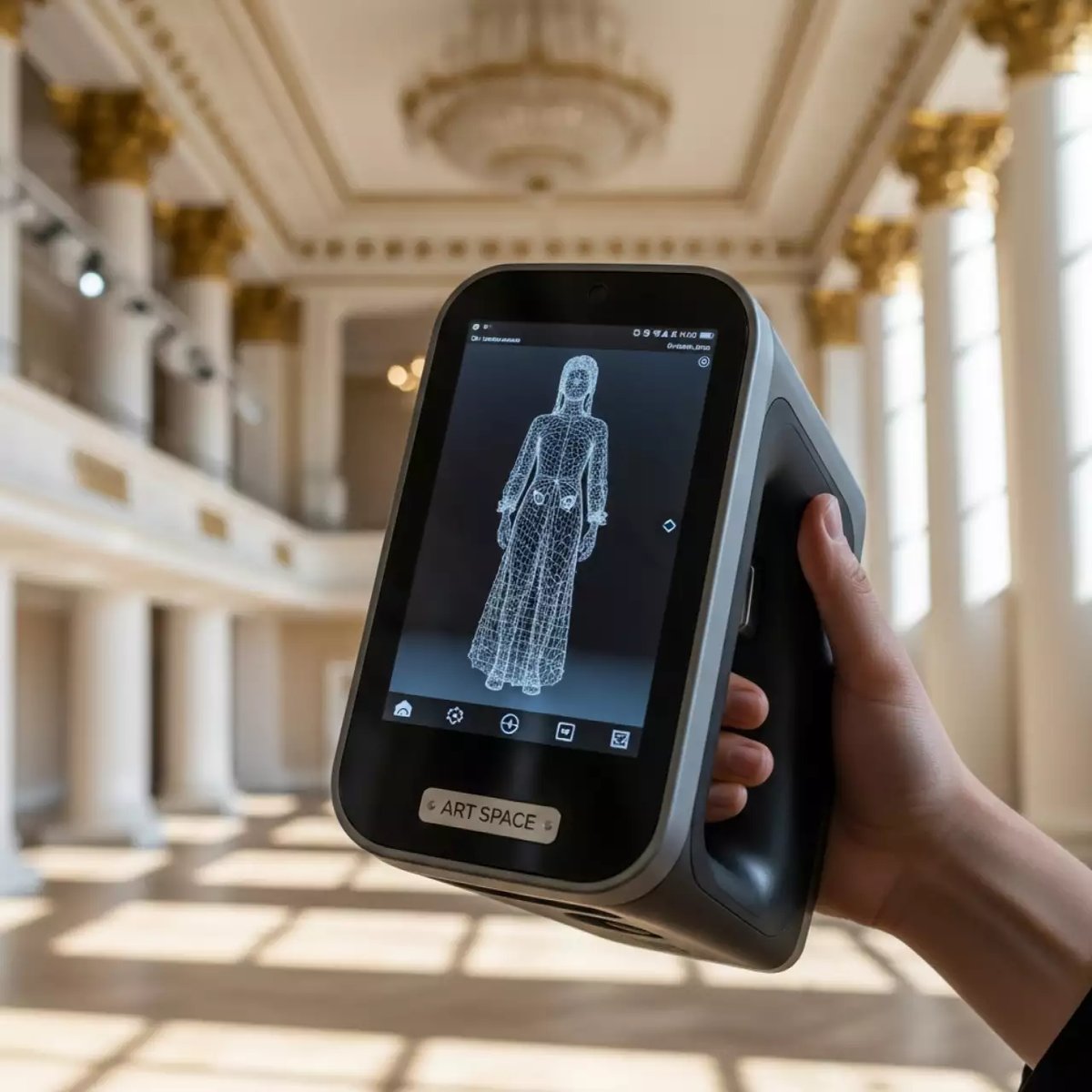 Аренда Сканер 3D Artec Leo в Зимнем театре — ART SPACE