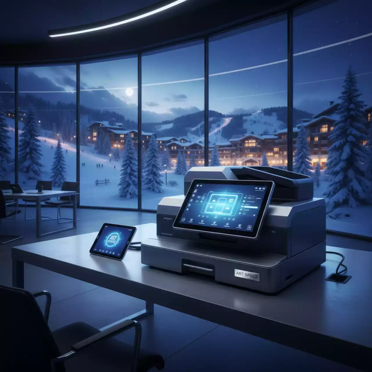 Аренда Сканер HP ScanJet Enterprise Flow N7000 snw1 6FW10A в Novotel Resort — ART SPACE