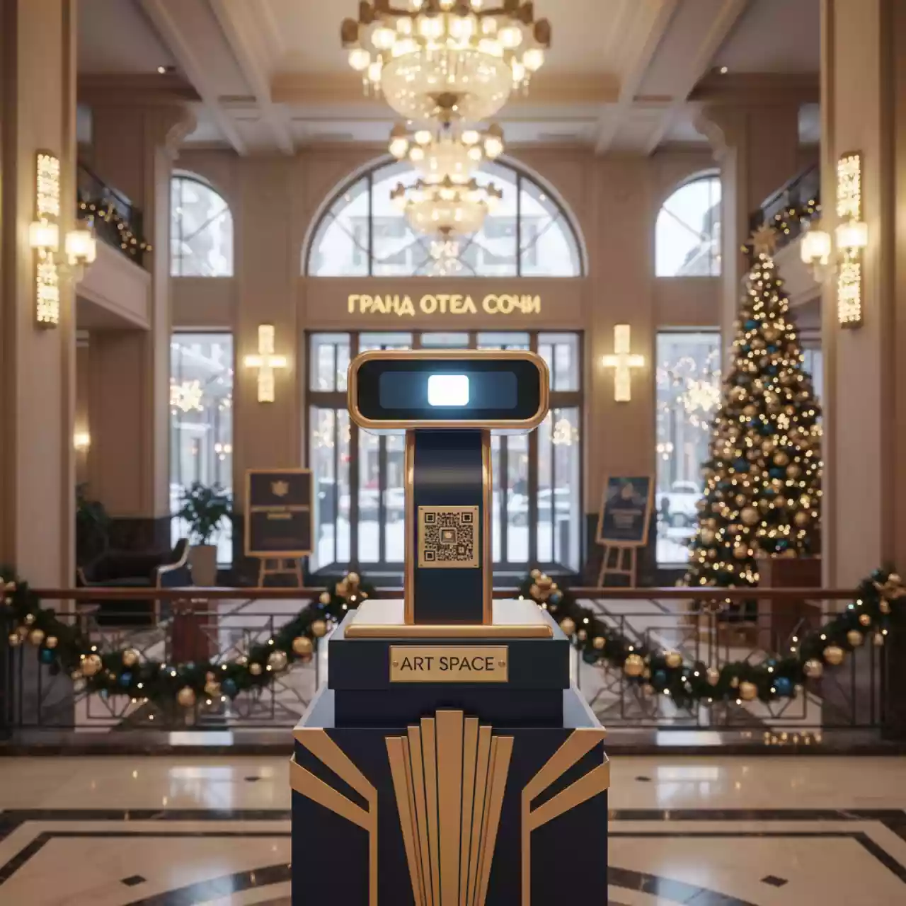 Аренда Сканер QR кода в Гранд Отель Сочи — ART SPACE
