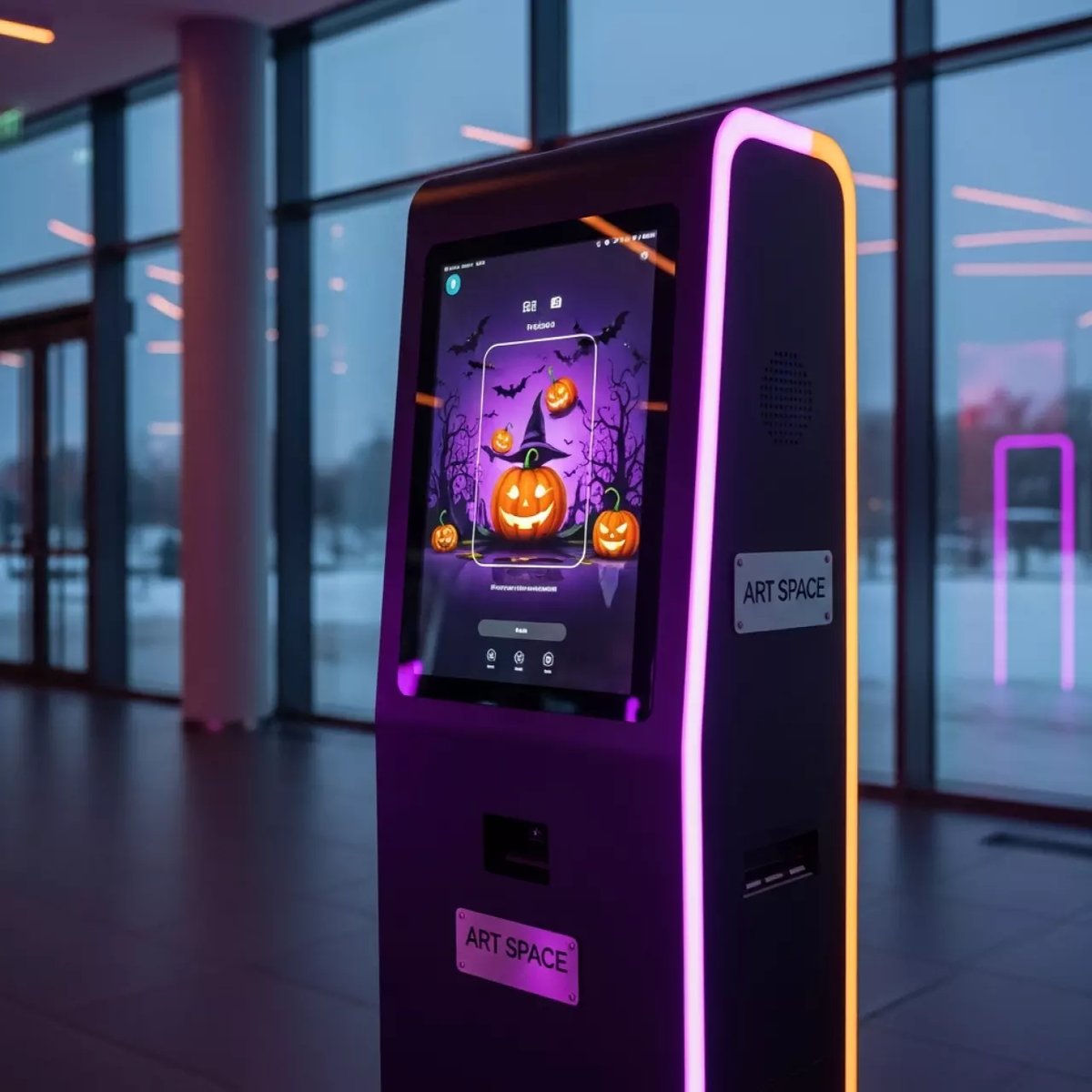 Аренда Сканер селфи «Хеллоуин» на арене «Фишт» — ART SPACE