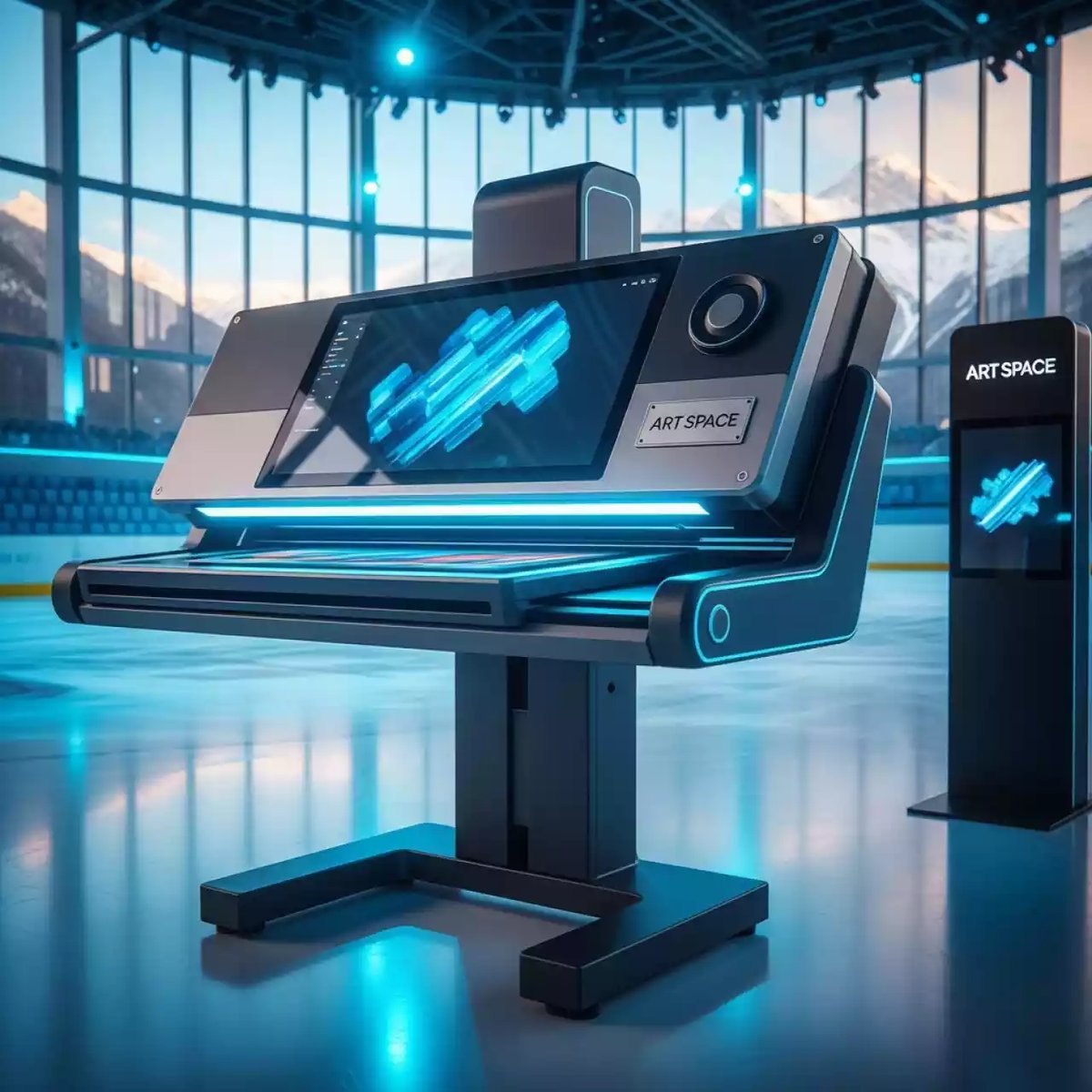 Аренда Сканер широкоформатный HP Designjet HD Pro 2 5EK00A в ледовом дворце «Роза Хутор» — ART SPACE