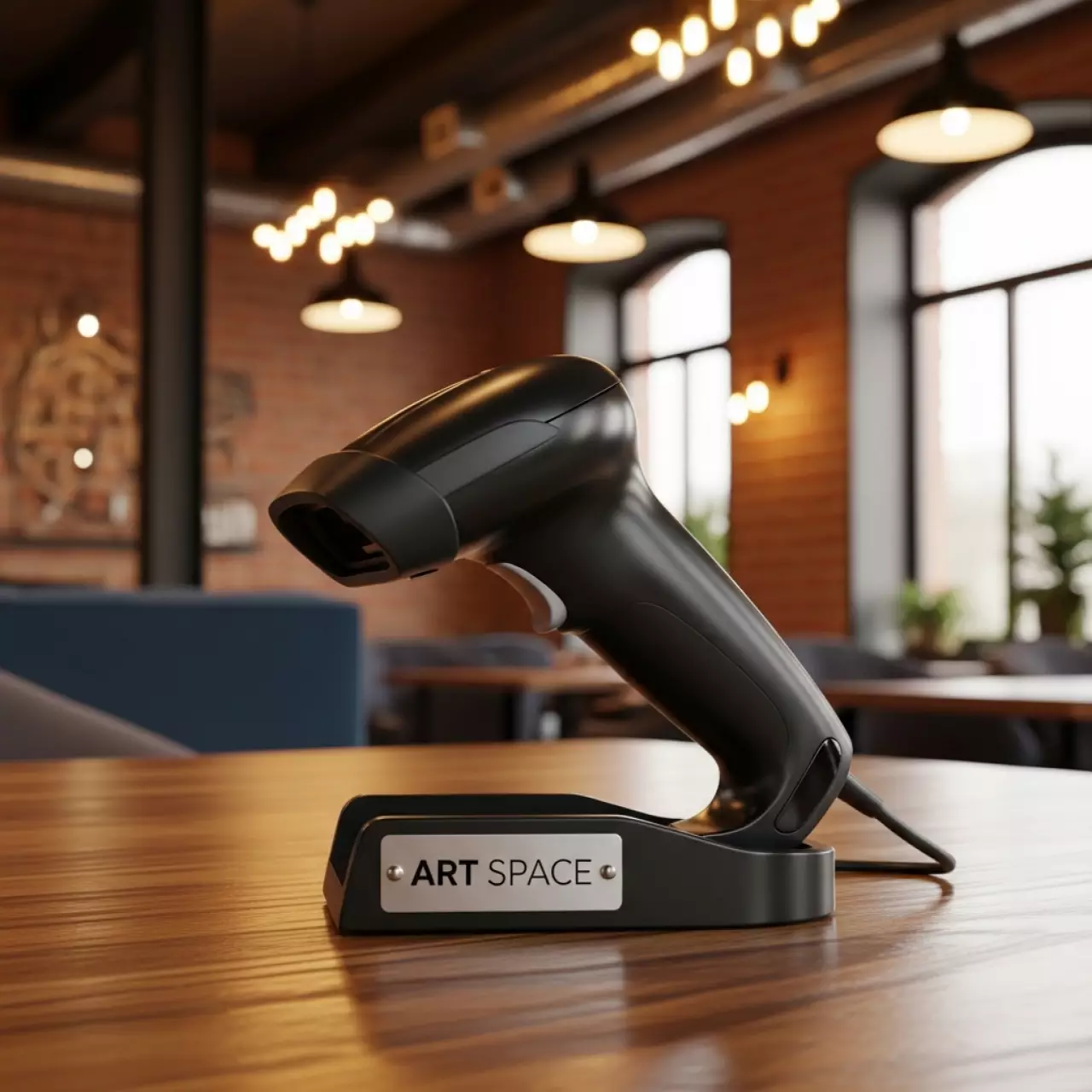 Аренда Сканер штрихкода ручной Mertech 610 P2D SuperLead USB черный проводной в ресторане «Паруса» — ART SPACE