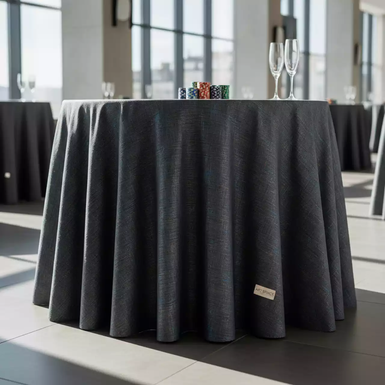 Аренда Скатерть банкетная круглая 330D в гранд-отеле «Жемчужина» — ART SPACE