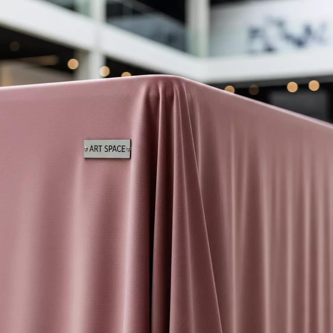Аренда Скатерть бархатная прямоугольная Розовая пудра в Ледовом дворце «Айсберг» — ART SPACE