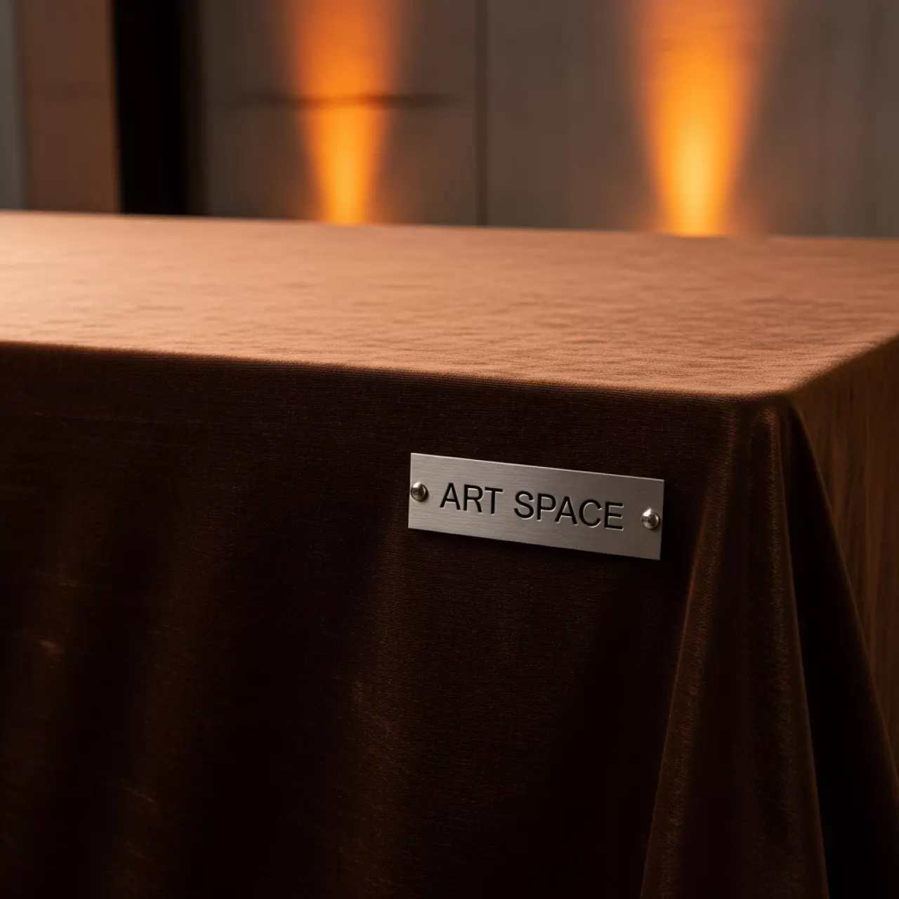 Аренда Скатерть бархатная прямоугольная тёмный шоколад в Red Arena — ART SPACE