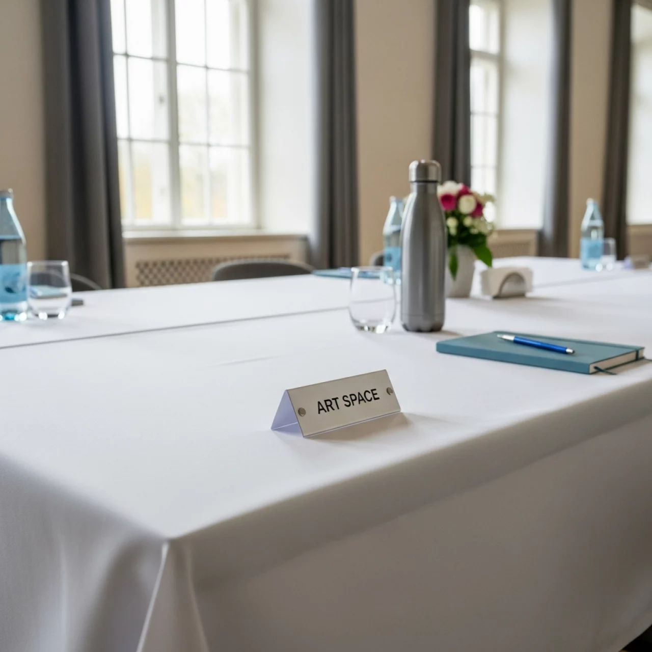 Аренда Скатерть белая 290х140 см габардин в усадьбе Голицына — ART SPACE