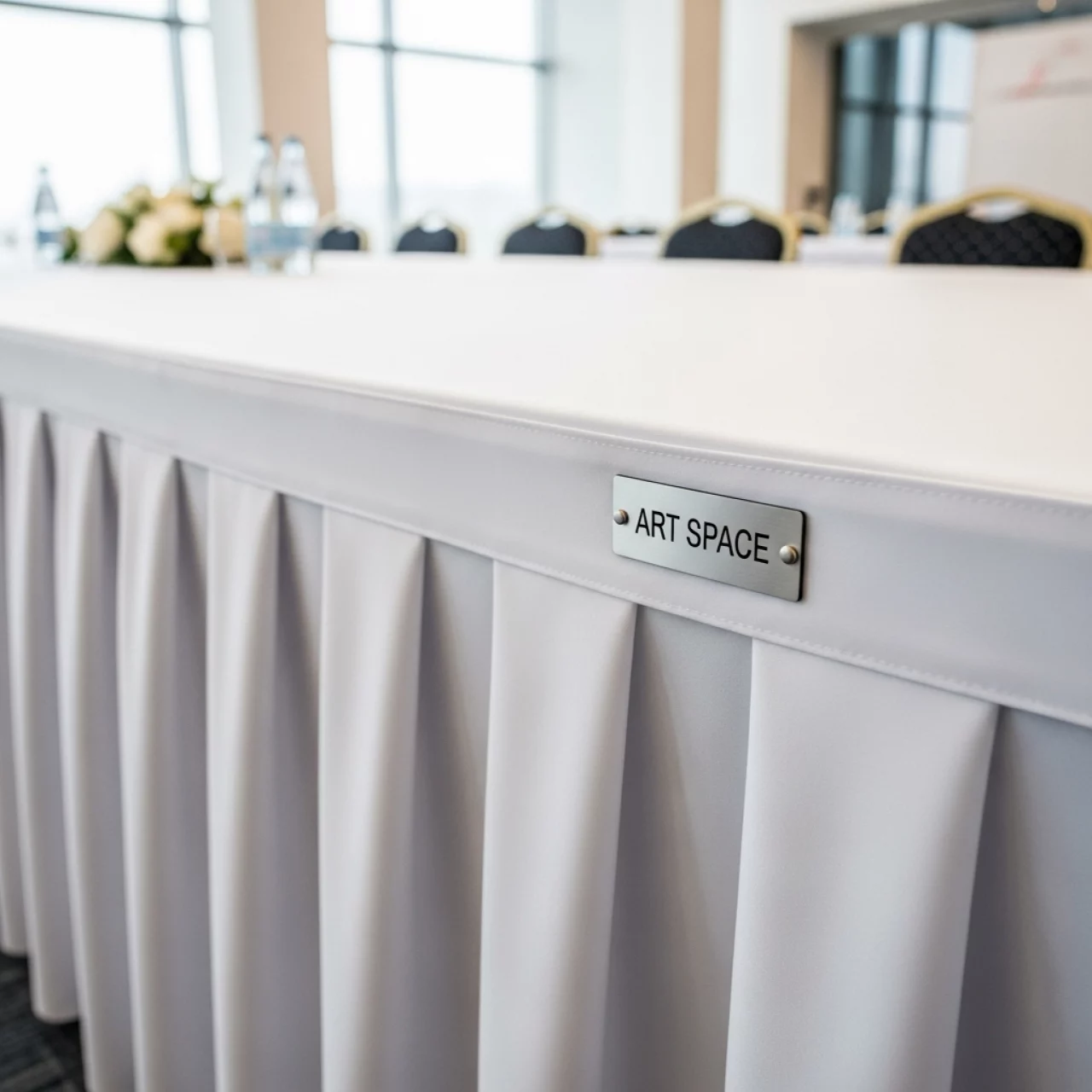 Аренда Скатерть белая 400х300 см габардин в Cosmos Sochi Hotel — ART SPACE