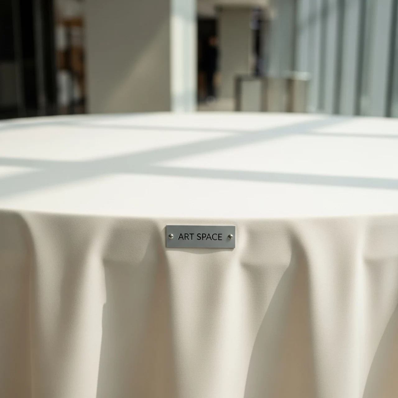 Аренда Скатерть D2500 ричард слоновая кость гладь в МФК «Горный» — ART SPACE