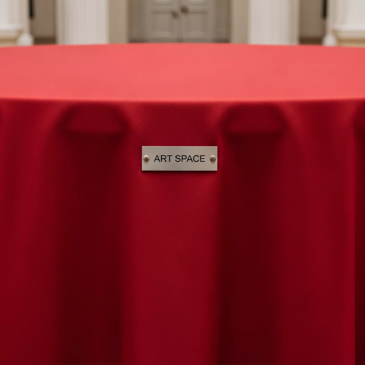 Аренда Скатерть красная 330 см в Ледовом дворце «Айсберг» — ART SPACE