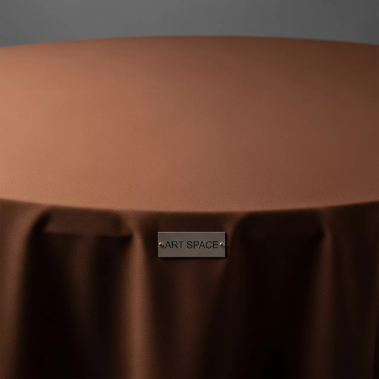 Аренда Скатерть круглая 3,2 м шоколадная Профлайн в отеле «Звездный» — ART SPACE