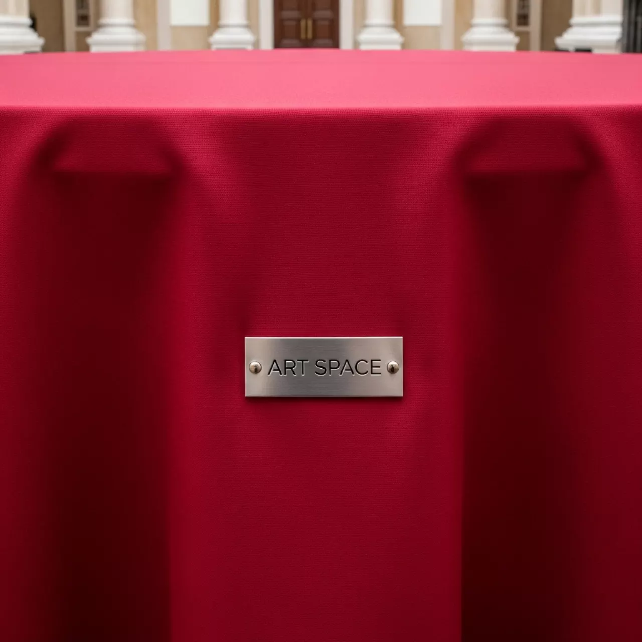Аренда Скатерть круглая красная 2,3 м в отеле Radisson Lazurnaya — ART SPACE