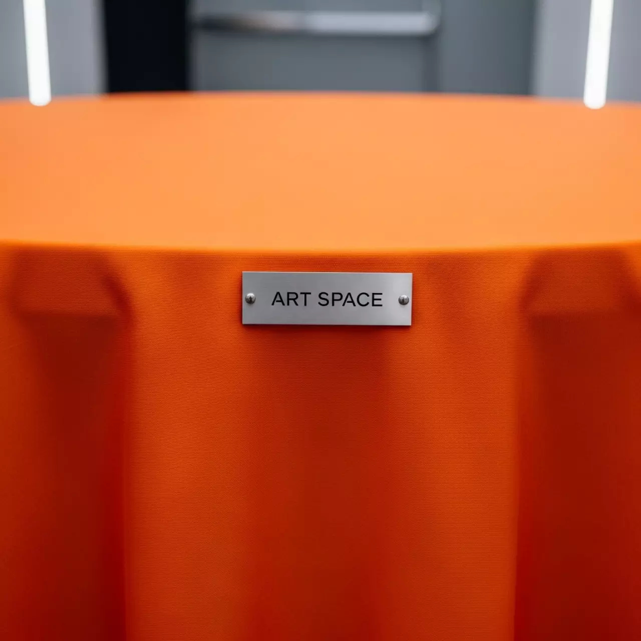 Аренда Скатерть круглая оранжевая 2,3 м в Imeretinskiy Hotel — ART SPACE