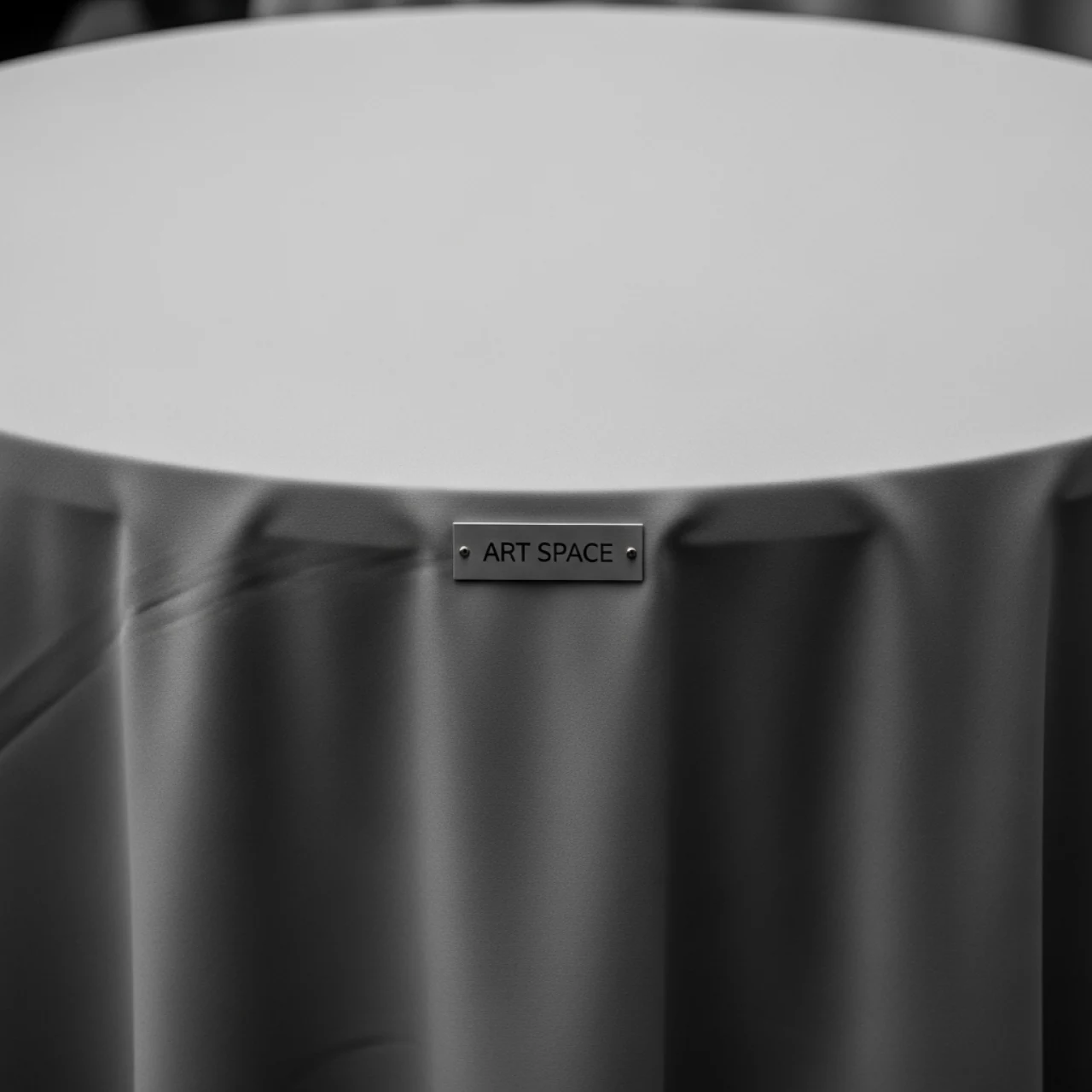 Аренда Скатерть круглая серая 2,3 м в ресторане «Voda» — ART SPACE