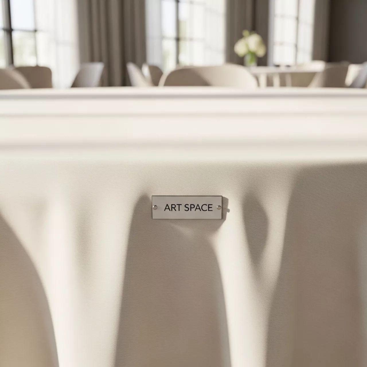 Аренда Скатерть круглая ваниль 3 м в Boutique Hotel PORTUM 1905 — ART SPACE