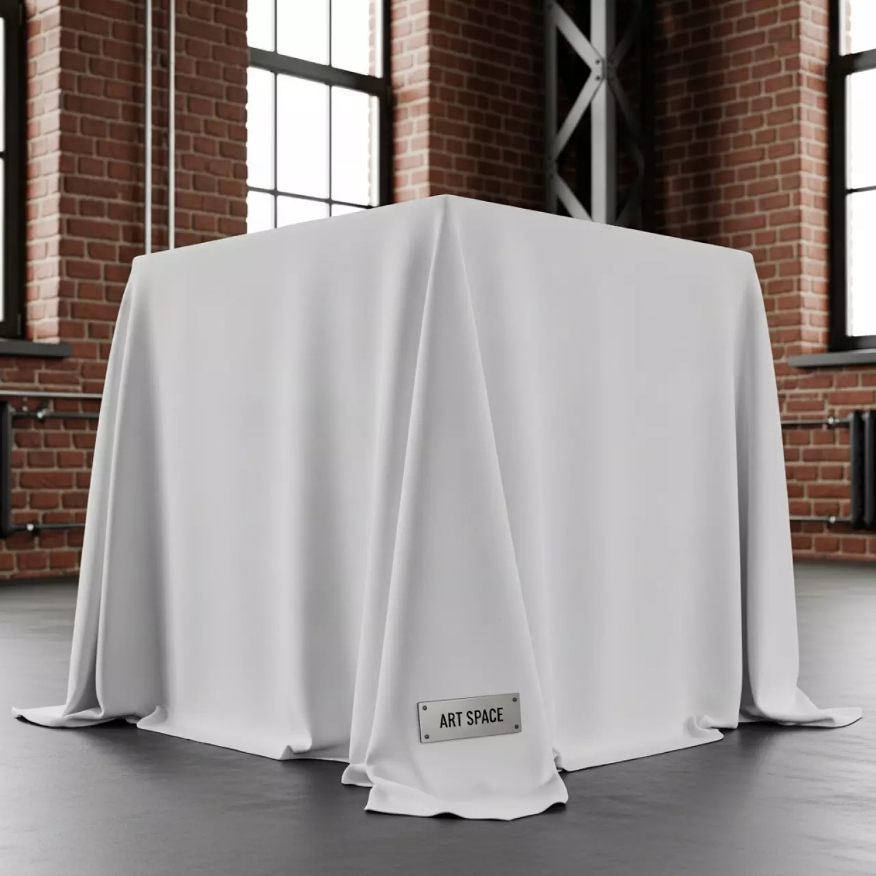 Аренда Скатерть квадратная белая 2,25х2,25 м на парусной регате (Сочи) — ART SPACE