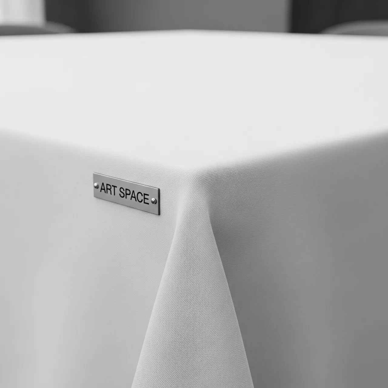 Аренда Скатерть квадратная белая Габардин 1500х1500 мм в санатории «Металлург» — ART SPACE