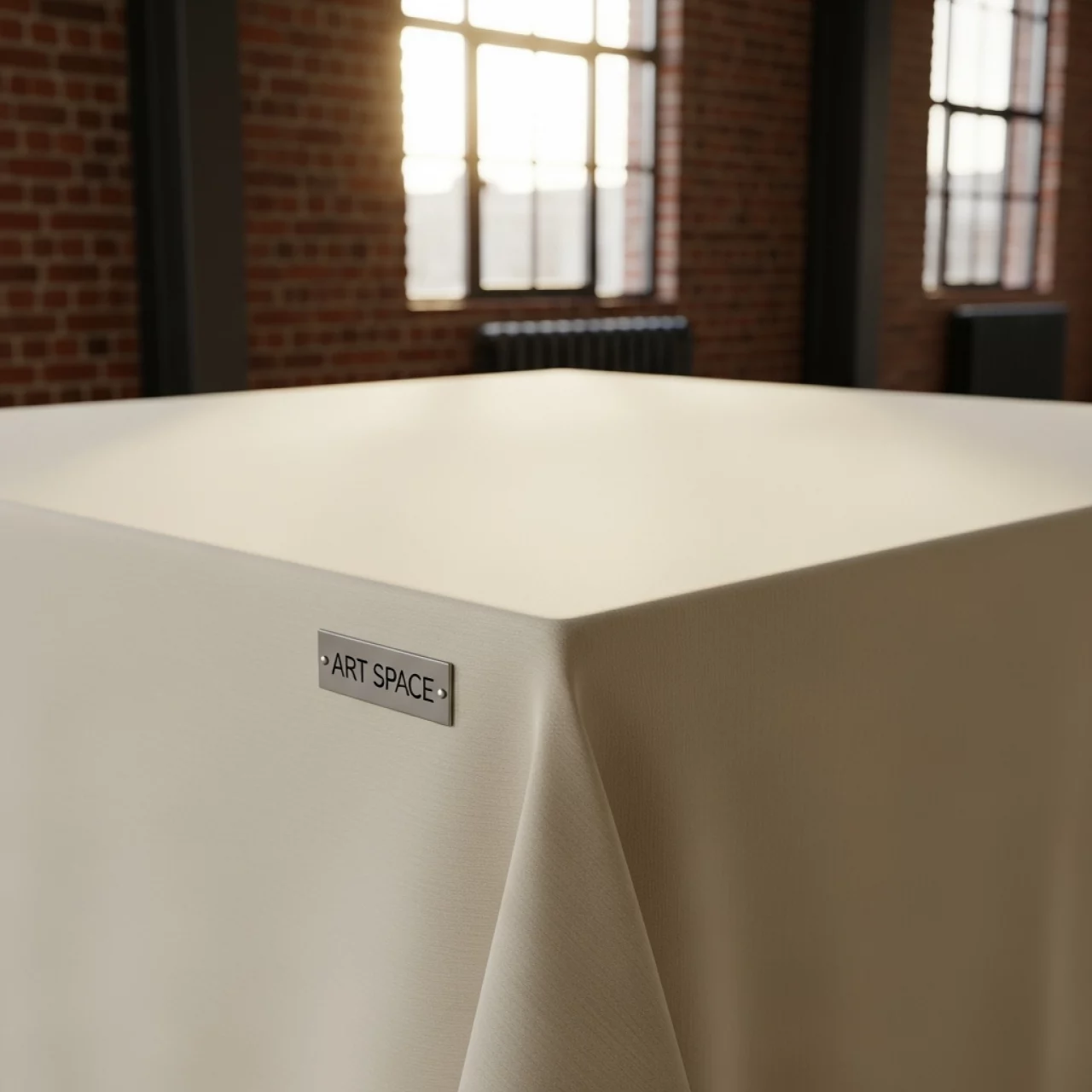 Аренда Скатерть квадратная Габардин ванильная 1500x1500 мм в VK Stadium Sirius — ART SPACE