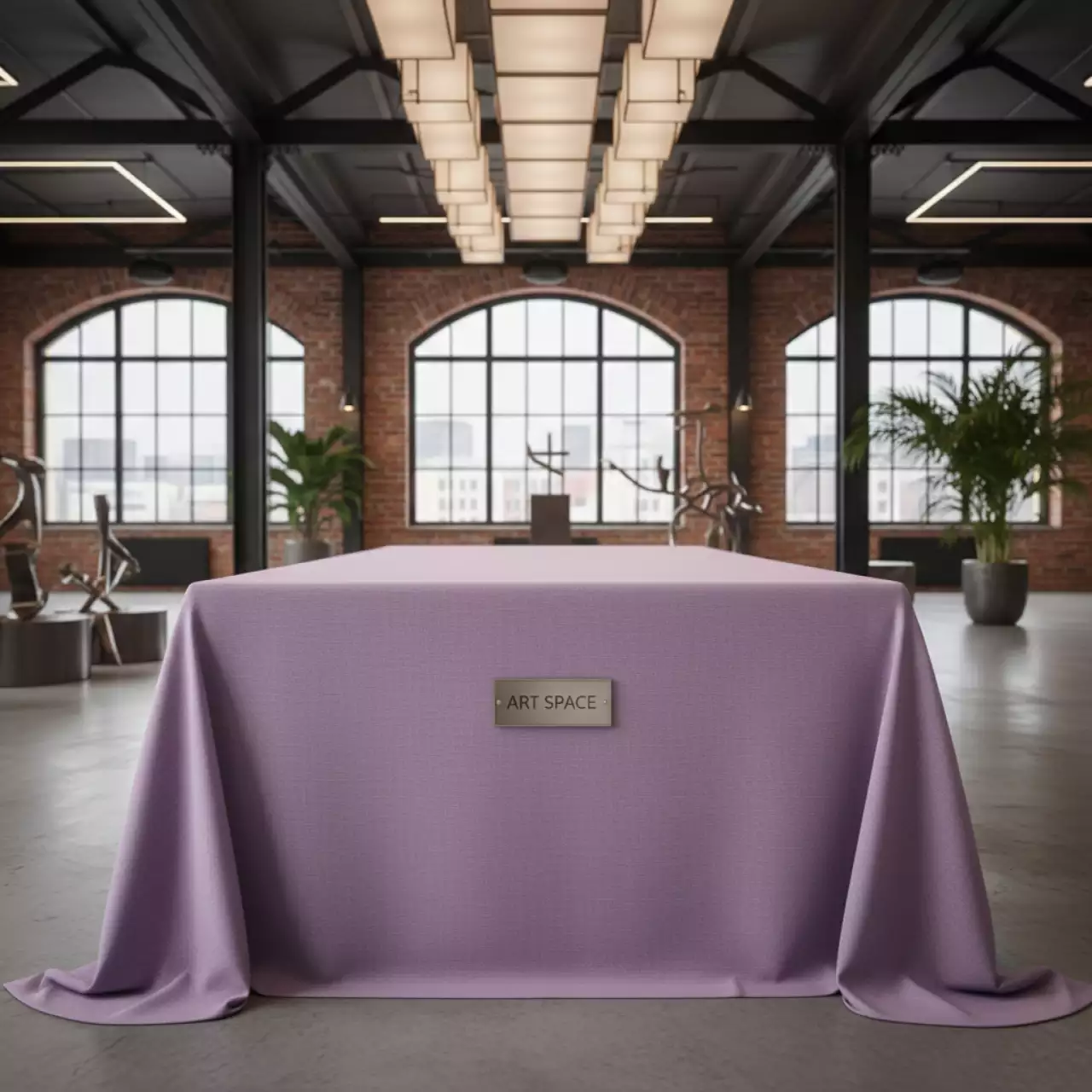 Аренда Скатерть лавандовая софт 400х300 см в отеле Hyatt Regency Sochi — ART SPACE